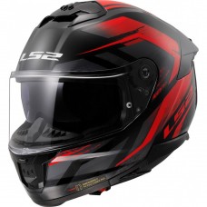 LS2 FF808 STREAM 2 FURY BLACK RED