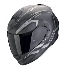 SCORPION EXO-491 KRIPTA Matt Black-Silver