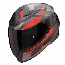 SCORPION EXO-491 ABILIS MATT BLACK-RED-GREY SCORPION EXO-491 ABILIS MATT BLACK-RED-GREY