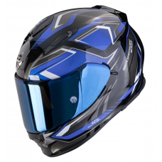SCORPION EXO-491 ZUMO GLOSS BLACK-BLUE-GREY SCORPION EXO-491 ZUMO GLOSS BLACK-BLUE-GREY