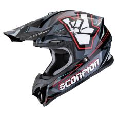 SCORPION VX-16 AIR AIR ROK Black-Grey-Red