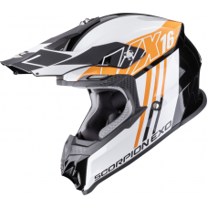 SCORPION VX-16 AIR LIGNES Black-Orange