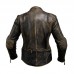 Мотокуртка кожанная FM 6 brown