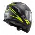 LS2 FF800 STORM NERVE MATT BLACK H-V YELLOW